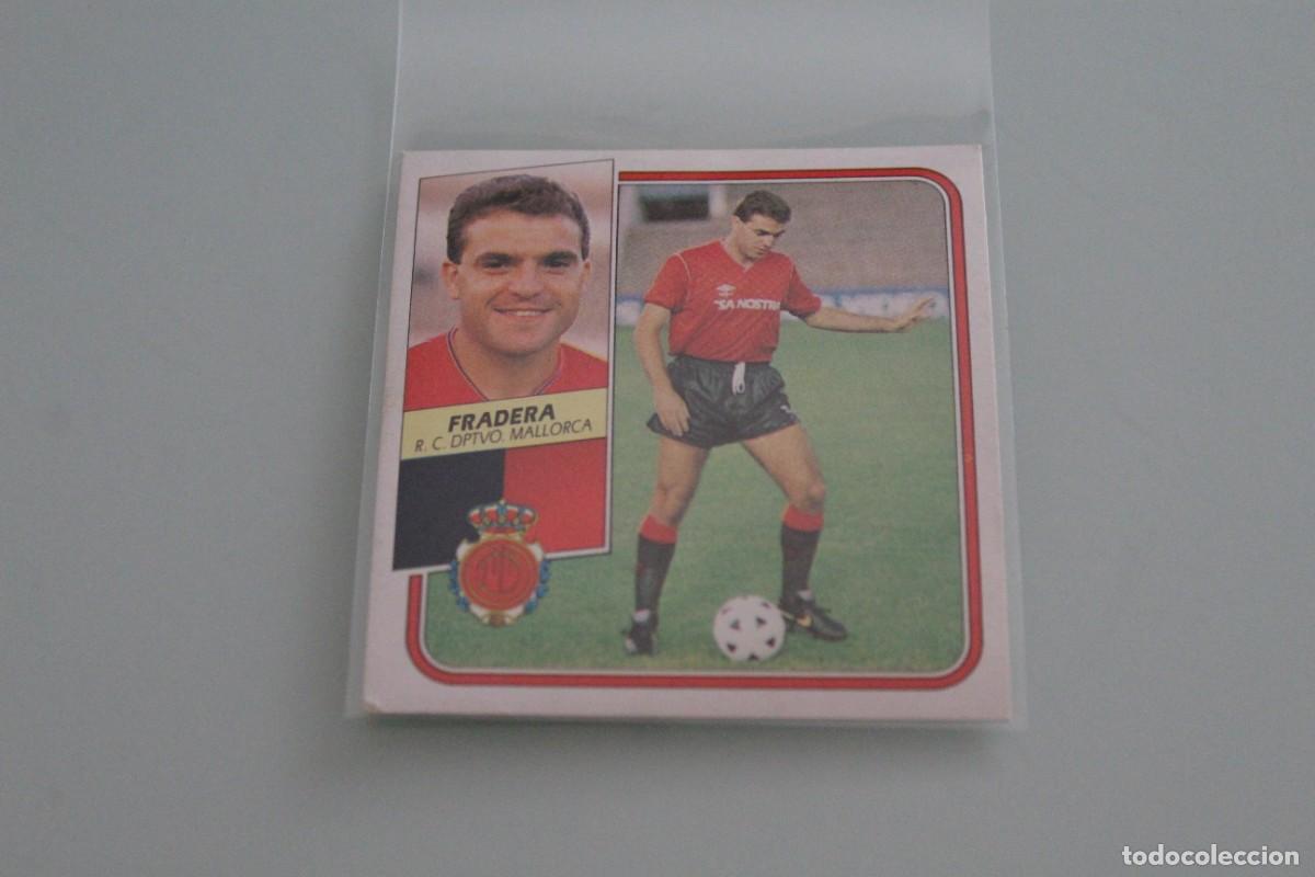 Cromos de f&uacute;tbol: ESTE 89 90 FRADERA COLOCA RECUPERADO DE &Aacute;LBUM