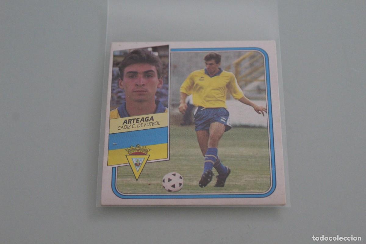Cromos de f&uacute;tbol: ESTE 89 90 ARTEAGA COLOCA RECUPERADO DE &Aacute;LBUM