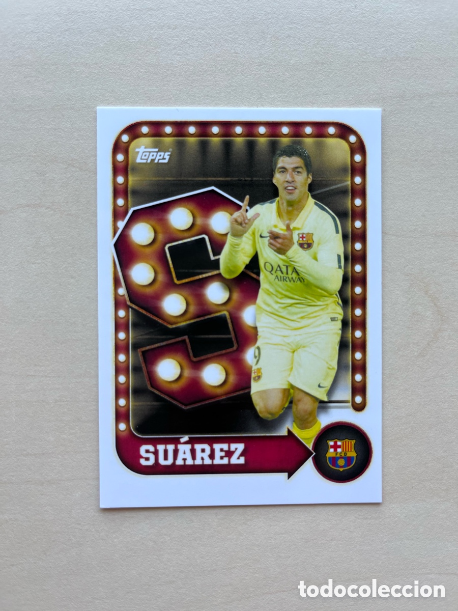 Football Stickers: Luis Su&aacute;rez Insert FC Barcelona Tin 2025-26