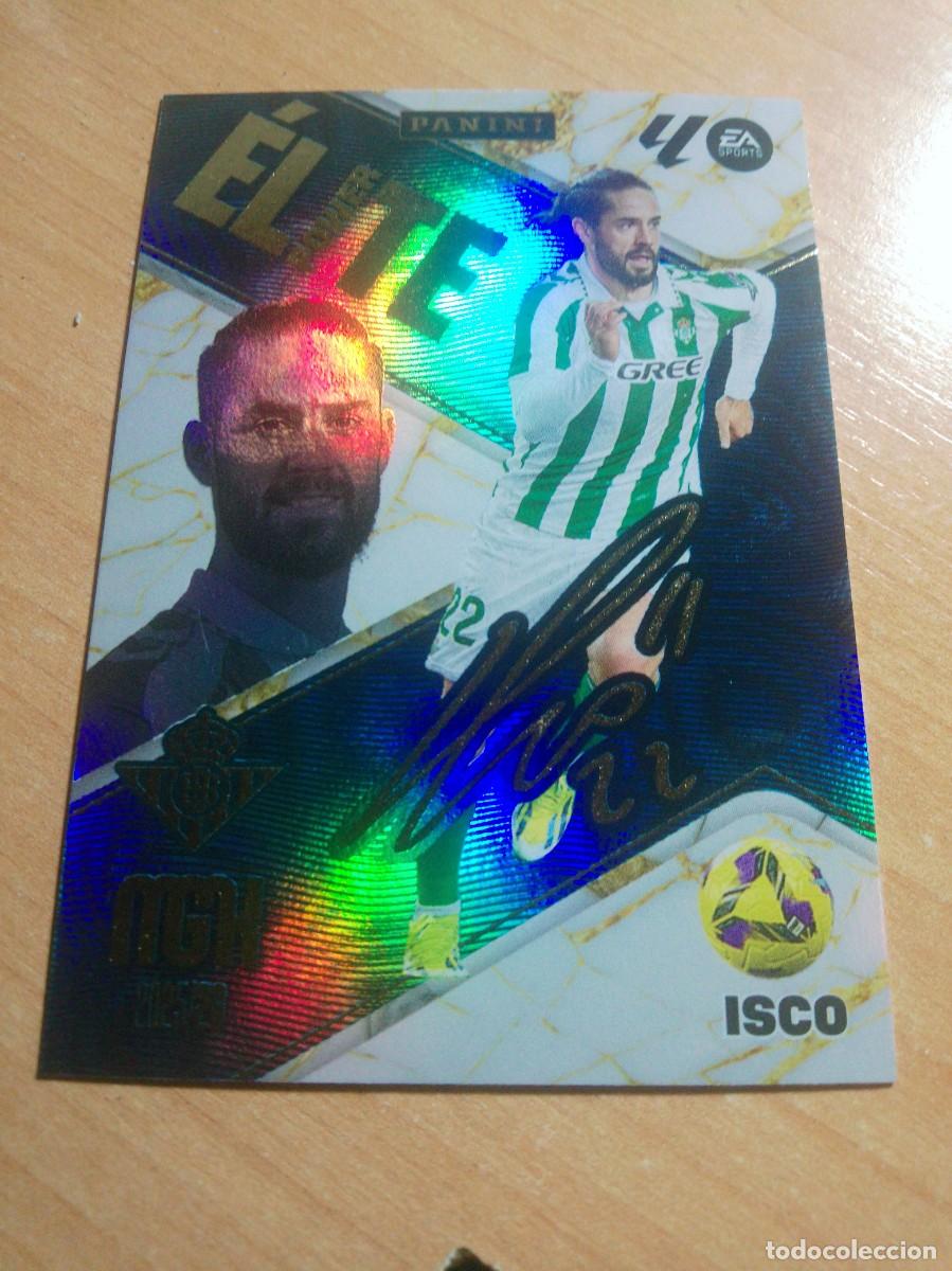 Cromos de f&uacute;tbol: P 7 ISCO ELITE POWER DEL BETIS 25 26 MGK 2025 2026 MEGACRACKS NUEVO