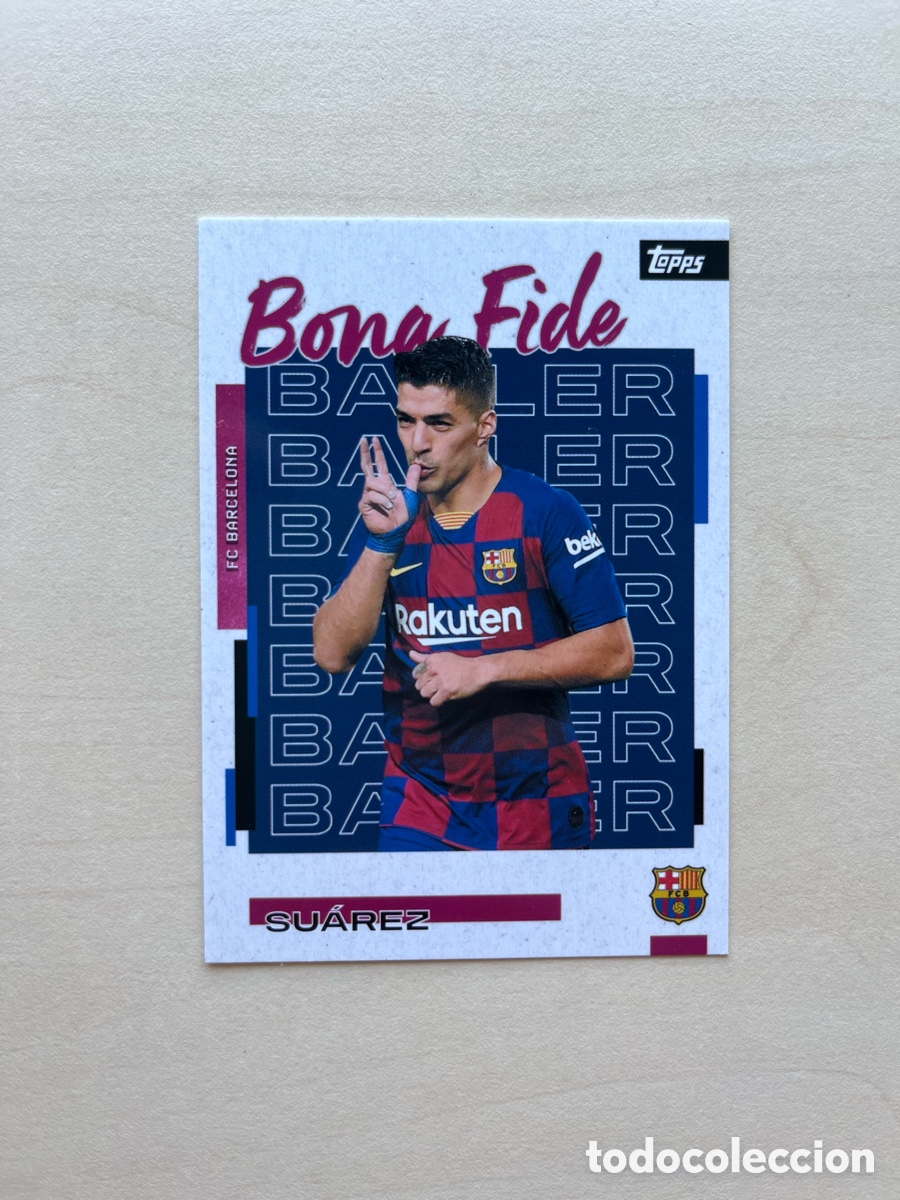 Football Stickers: Luis Su&aacute;rez Bona Fide Baller FC Barcelona Team Set 2025-26