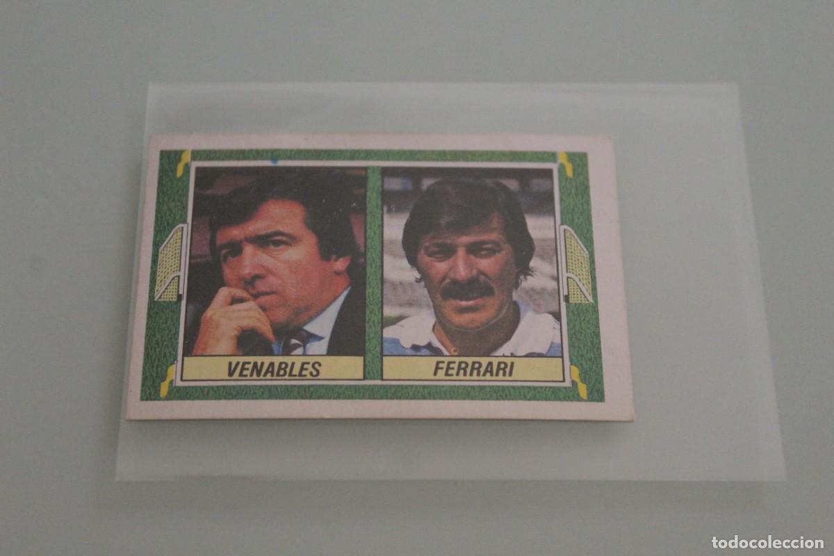 Cromos de f&uacute;tbol: ESTE 84 85 VENABLES FERRARI FOTO DE FRENTE RECUPERADO DE &Aacute;LBUM