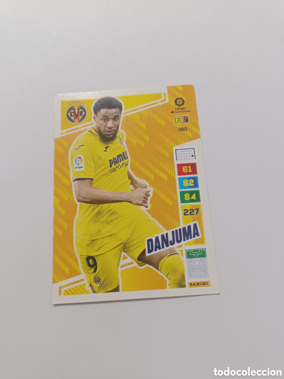 Cromos de f&uacute;tbol: Adrenalyn 22-23 villarreal danjuma 360