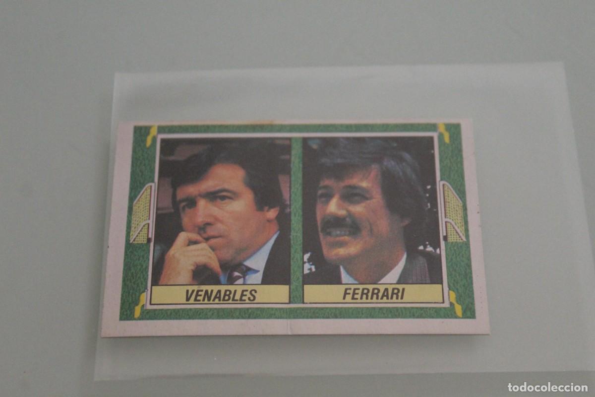 Cromos de f&uacute;tbol: ESTE 84 85 VENABLES FERRARI FOTO DE LADO RECUPERADO DE &Aacute;LBUM