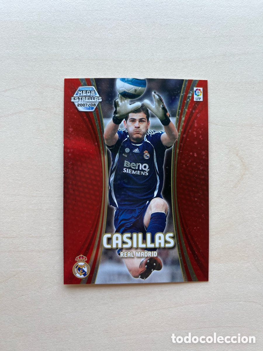 Football Stickers: Casillas Mega Estrellas 2007-08 - Real Madrid