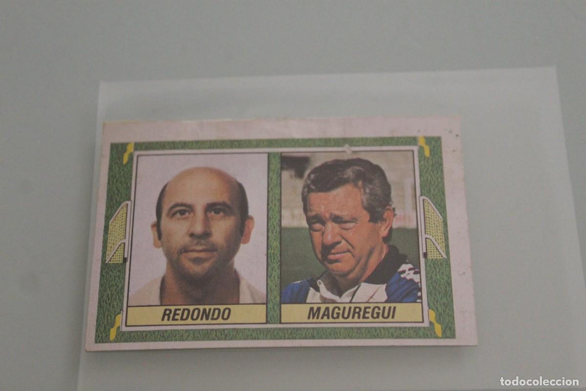Football Stickers: ESTE 84 85 REDONDO FOTO DE FRENTE MAGUREGUI RECUPERADO DE &Aacute;LBUM
