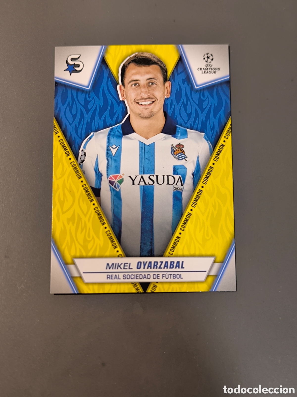 Cromos de f&uacute;tbol: OYARZABAL 165 Common Real Sociedad Superstars 2024 Topps