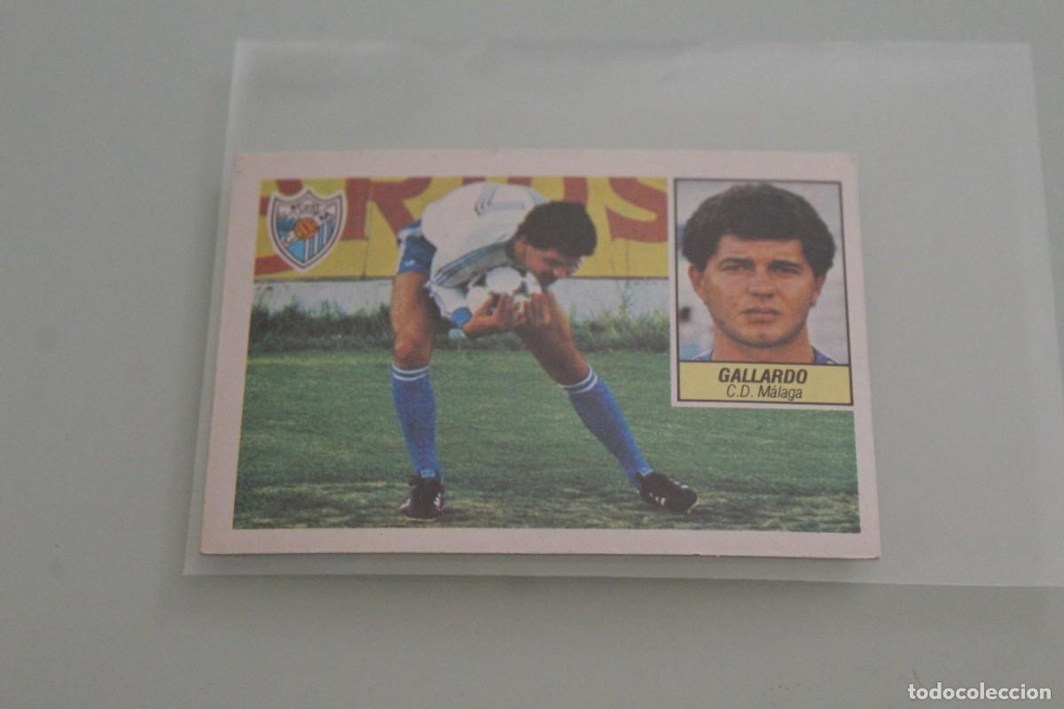 Cromos de f&uacute;tbol: ESTE 84 85 GALLARDO COLOCA RECUPERADO DE &Aacute;LBUM