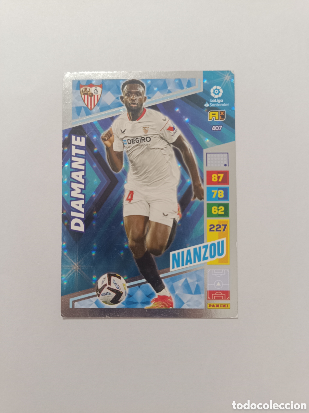 Cromos de f&uacute;tbol: Adrenalyn 22-23 diamante nianzou 407