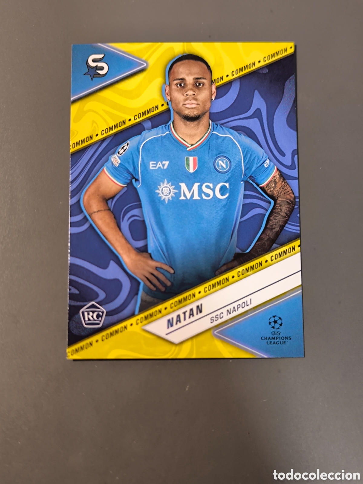 Fu&szlig;ball-Sticker: NATAN 163 Common Napoles Superstars 2024 Topps