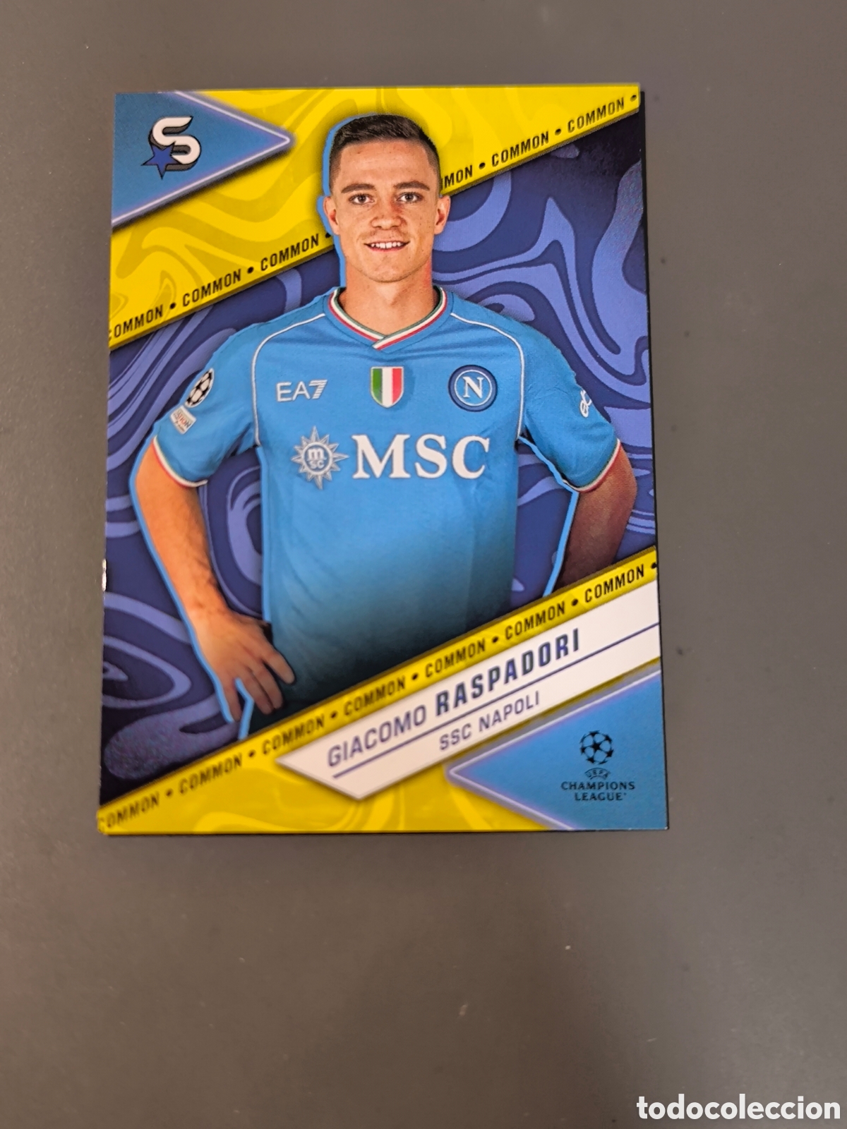Figurine di Calcio: RASPADORI 162 Common Napoles Superstars 2024 Topps