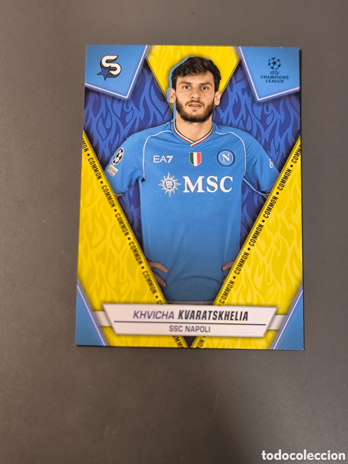 Figurine di Calcio: KVARATSKHELIA 161 Common Napoles Superstars 2024 Topps
