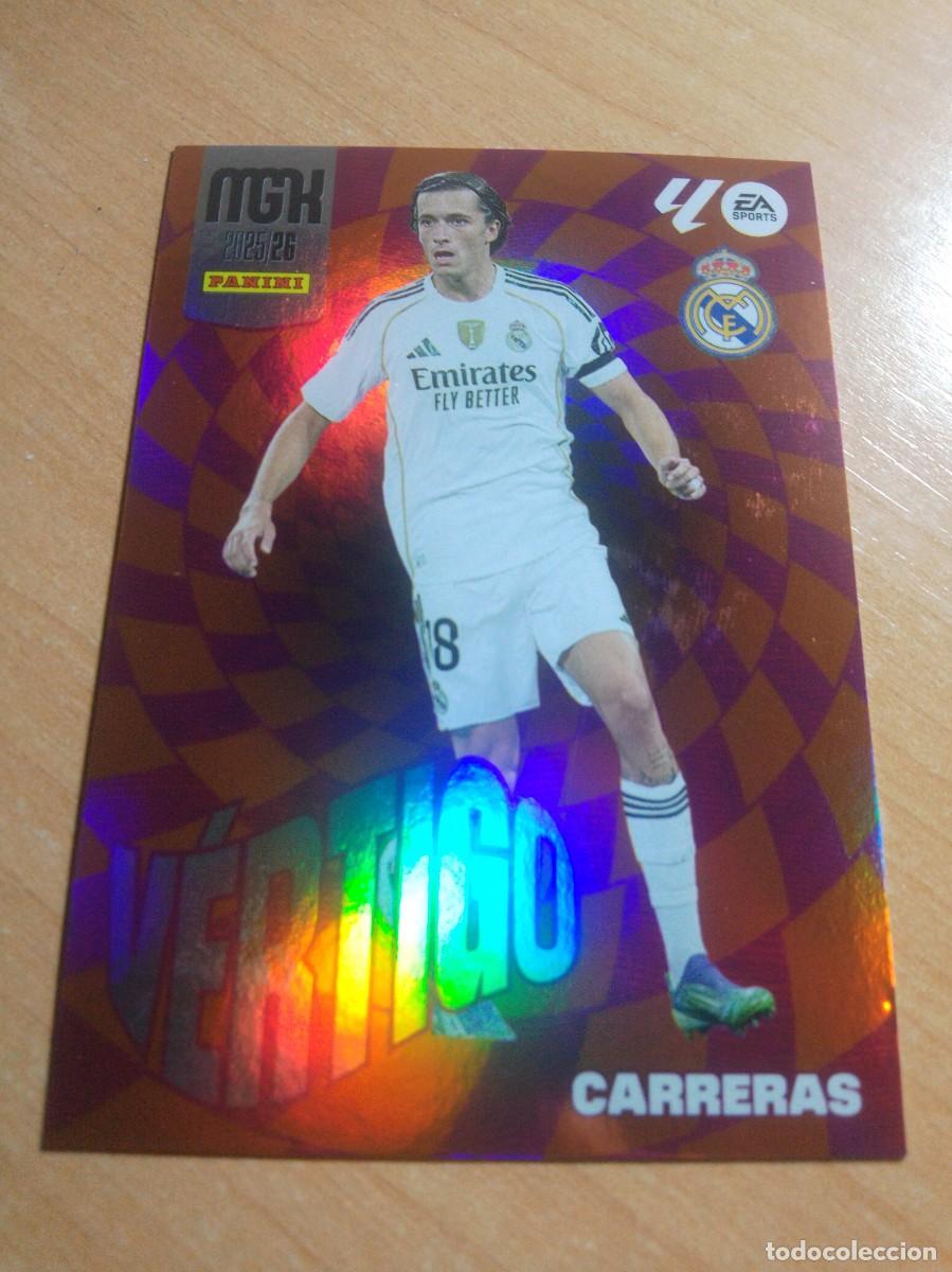 Figurine di Calcio: 508 CARRERAS VERTIGO REAL MADRID 25 26 MGK 2025 2026 MEGACRACKS NUEVO