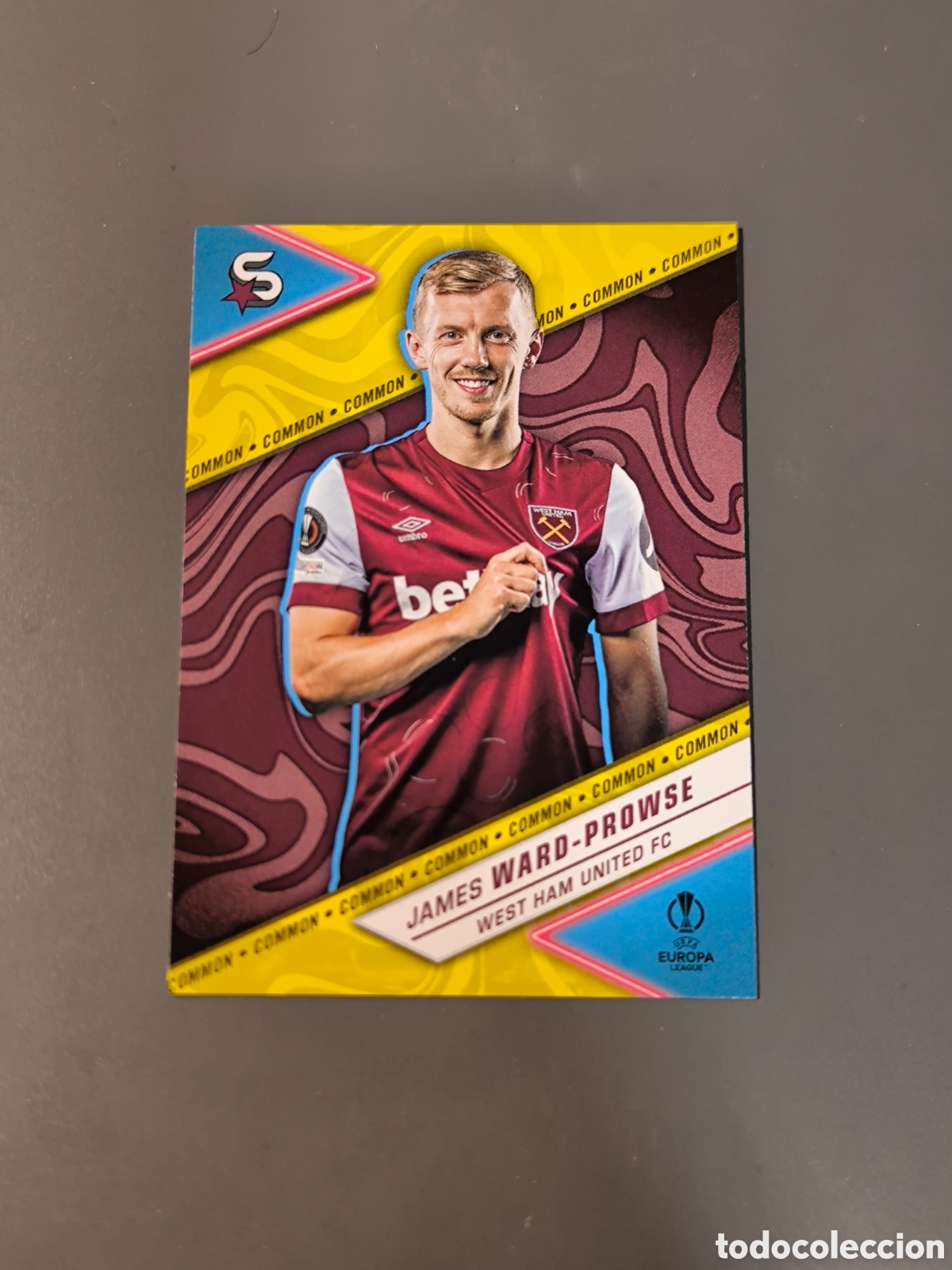 Figurine di Calcio: WARD PROWSE 159 Common West Ham Superstars 2024 Topps