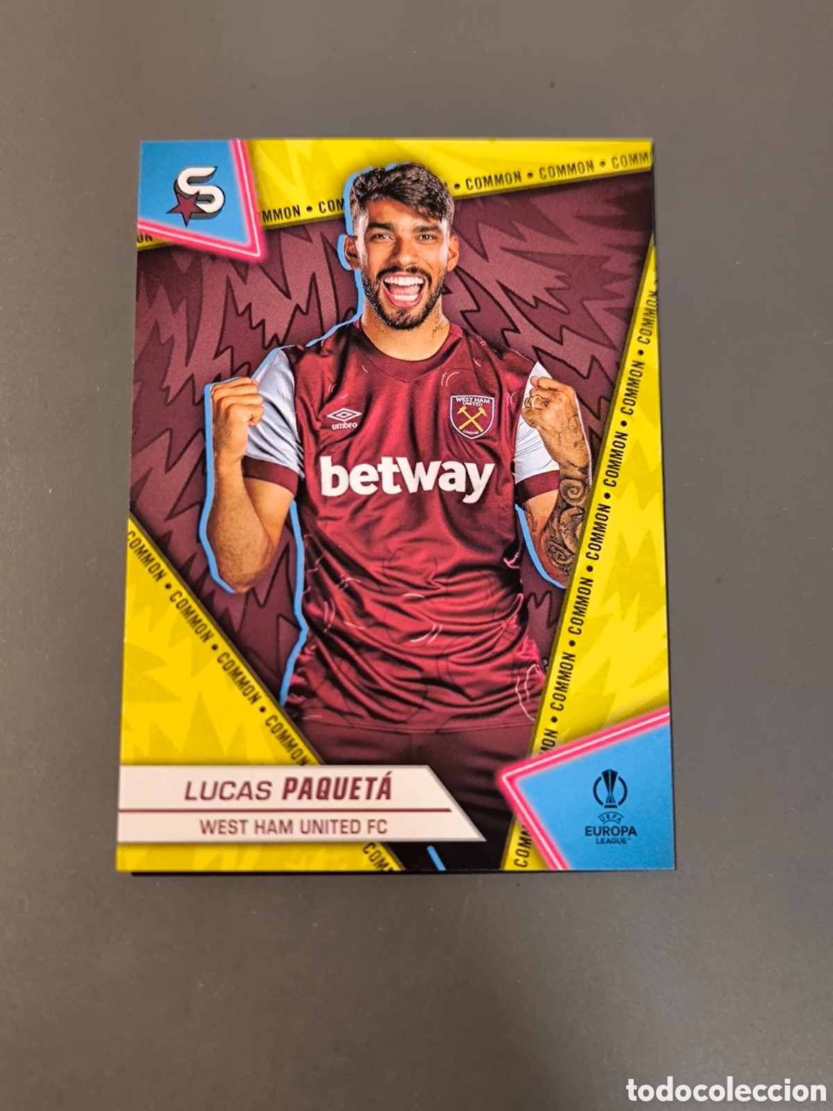 Figurine di Calcio: LUCAS PAQUET&Aacute; 158 Common West Ham Superstars 2024 Topps