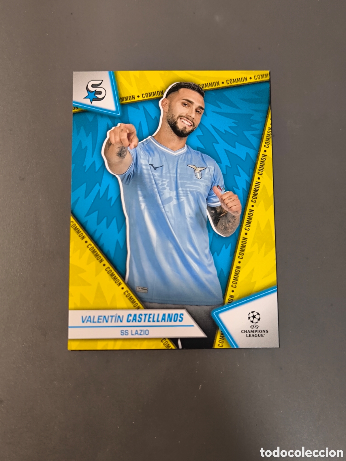 Figurine di Calcio: VALENT&Iacute;N CASTELLANOS 155 Common Lazio Superstars 2024 Topps
