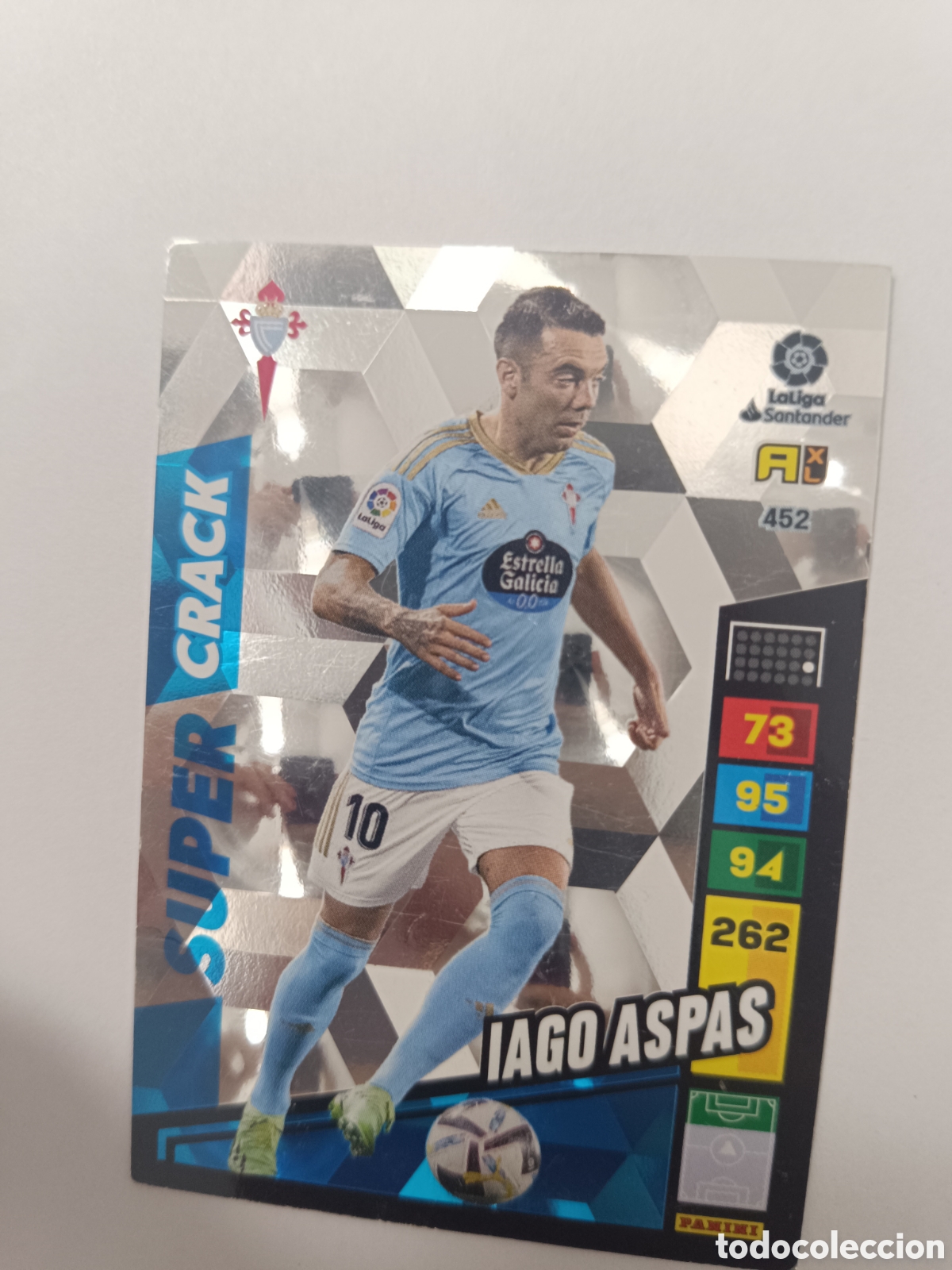 Figurine di Calcio: Adrenalyn 22-23 supercrack Iago aspas celta 452