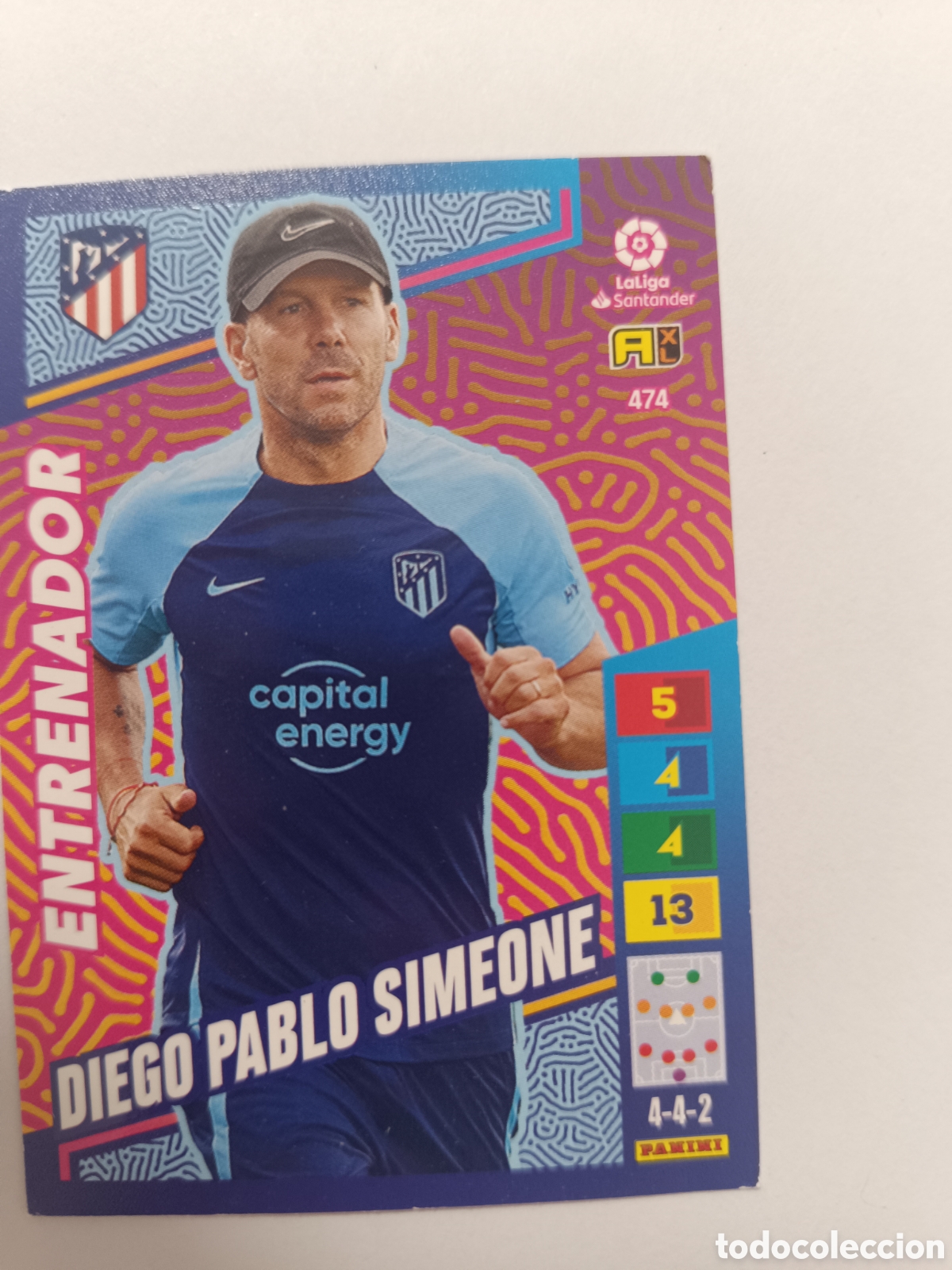 Cromos de f&uacute;tbol: Adrenalyn 22-23 entrenador Simeone atl&eacute;tico de Madrid 474
