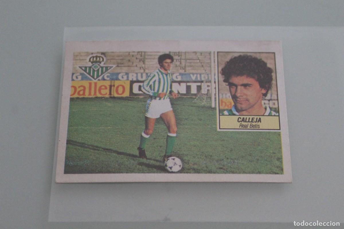 Cromos de f&uacute;tbol: ESTE 84 85 CALLEJA COLOCA RECUPERADO DE &Aacute;LBUM