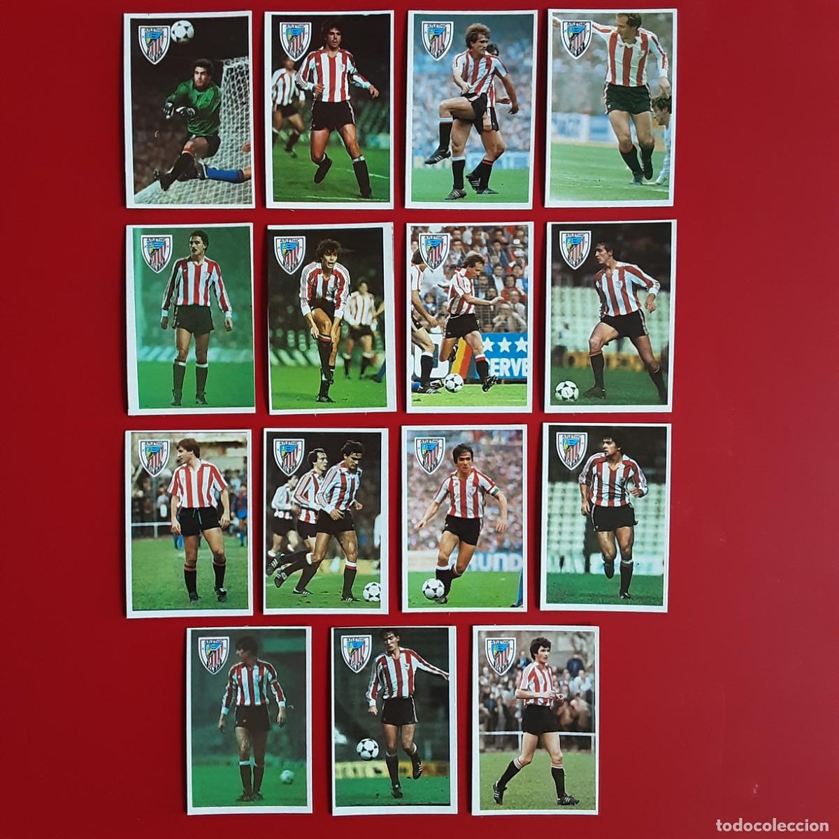 Football Stickers: MARADONA Y LIGA 1984 1985 84 85 CROMOESPORT EQUIPO COMPLETO ATHLETIC BILBAO SIN PEGAR