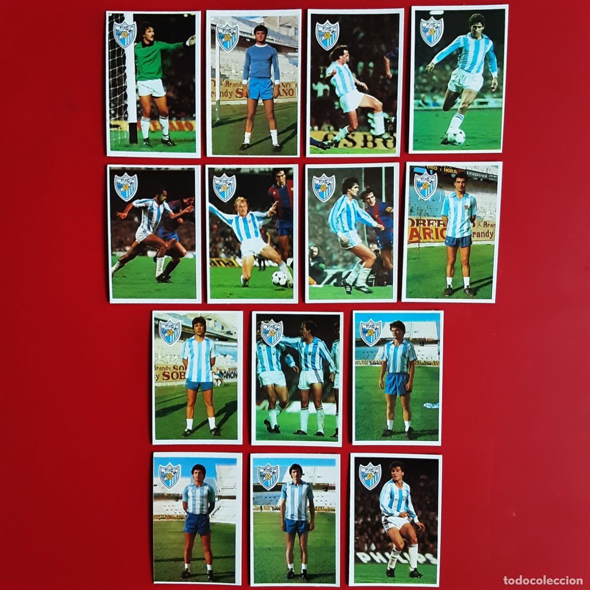 Football Stickers: MARADONA Y LIGA 1984 1985 84 85 CROMOESPORT EQUIPO COMPLETO MALAGA SIN PEGAR