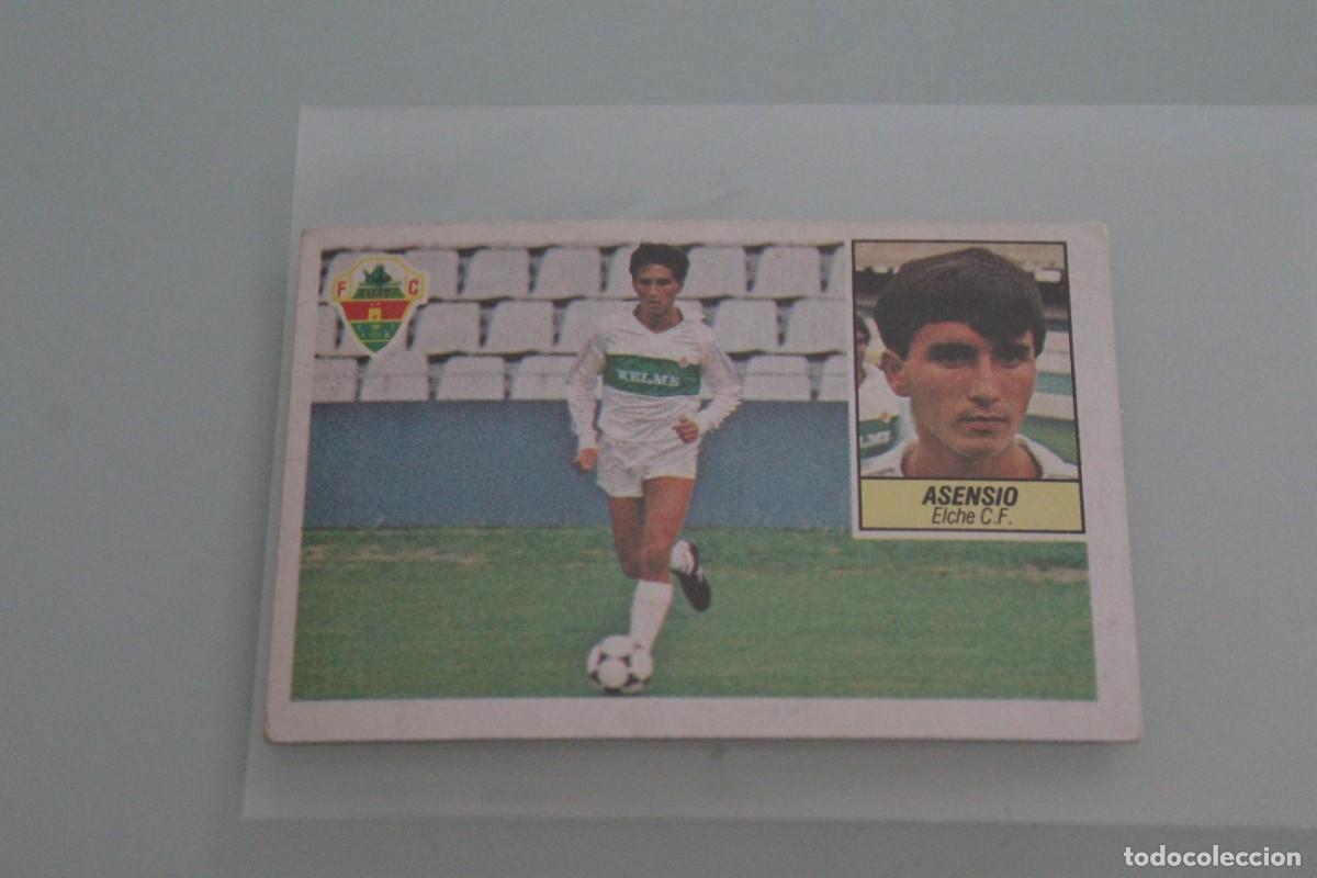 Football Stickers: ESTE 84 85 ASENSIO COLOCA RECUPERADO DE &Aacute;LBUM