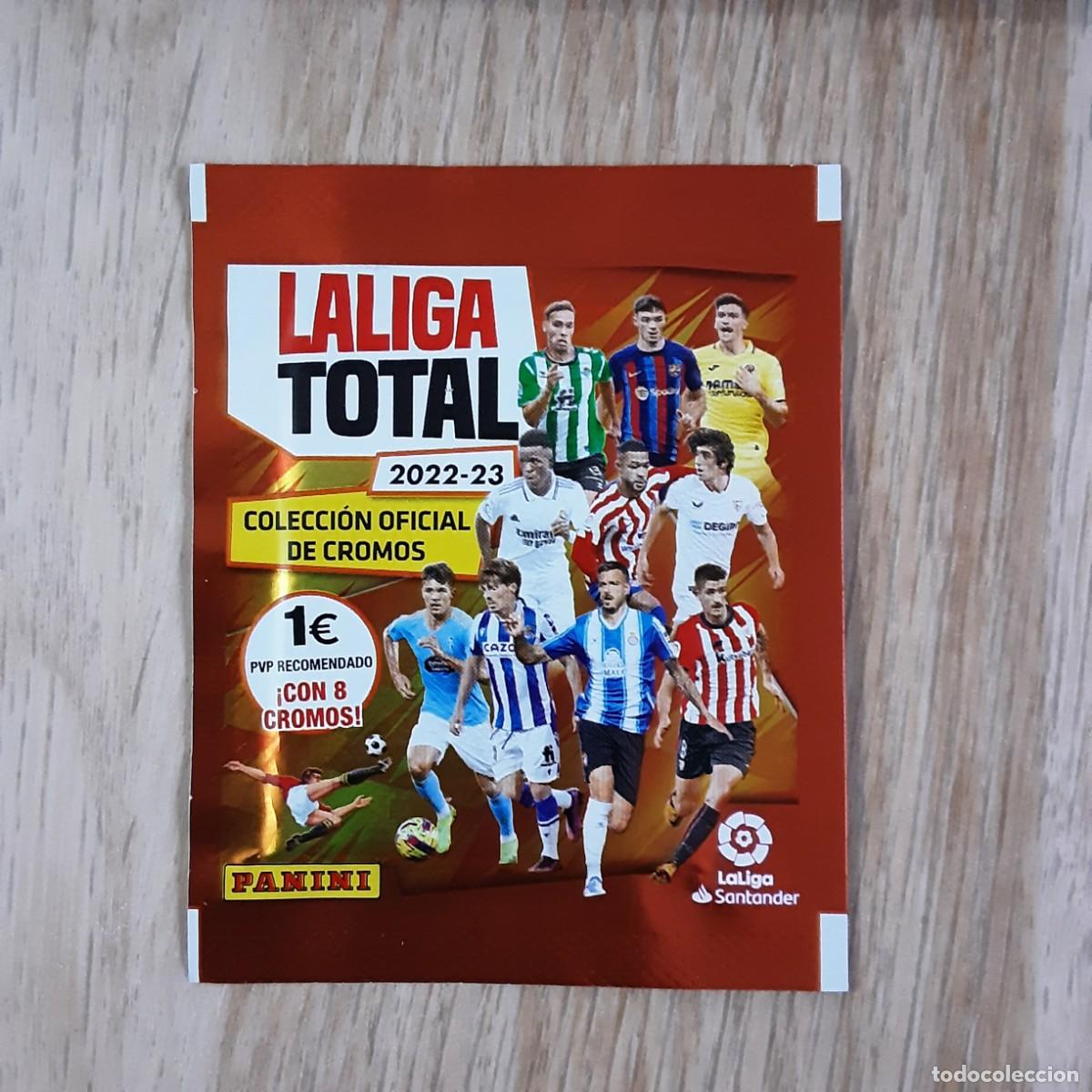 Cromos de f&uacute;tbol: SOBRE SIN ABRIR LALIGA TOTAL 2022 2023 22 23 PANINI