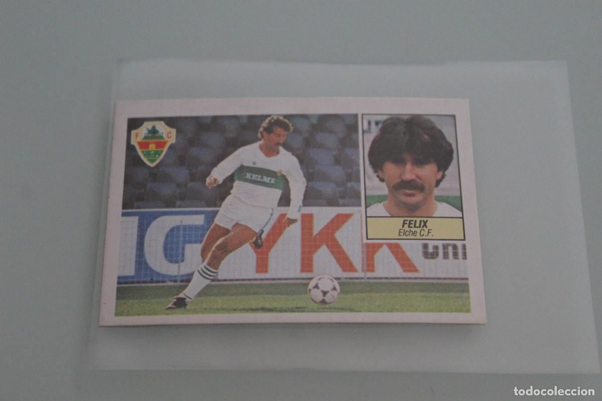 Cromos de f&uacute;tbol: ESTE 84 85 F&Eacute;LIX COLOCA RECUPERADO DE &Aacute;LBUM