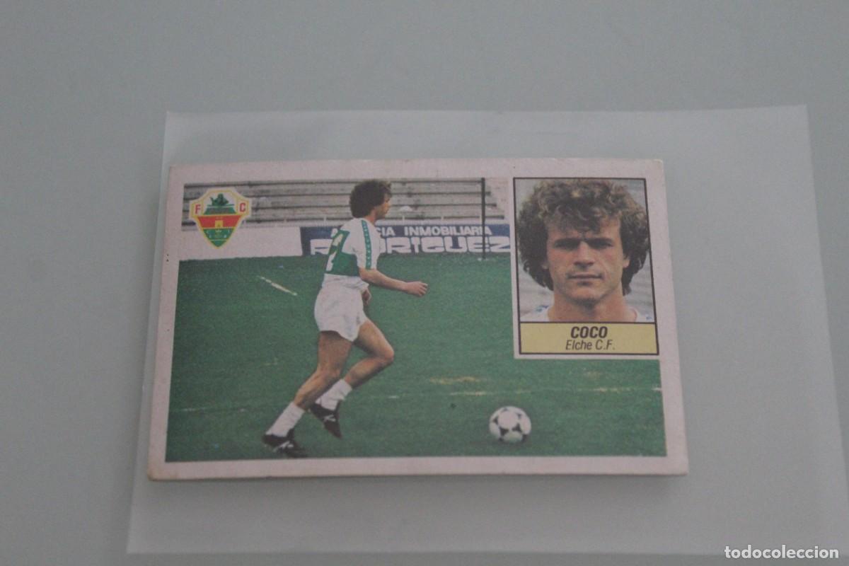 Cromos de f&uacute;tbol: ESTE 84 85 COCO COLOCA RECUPERADO DE &Aacute;LBUM