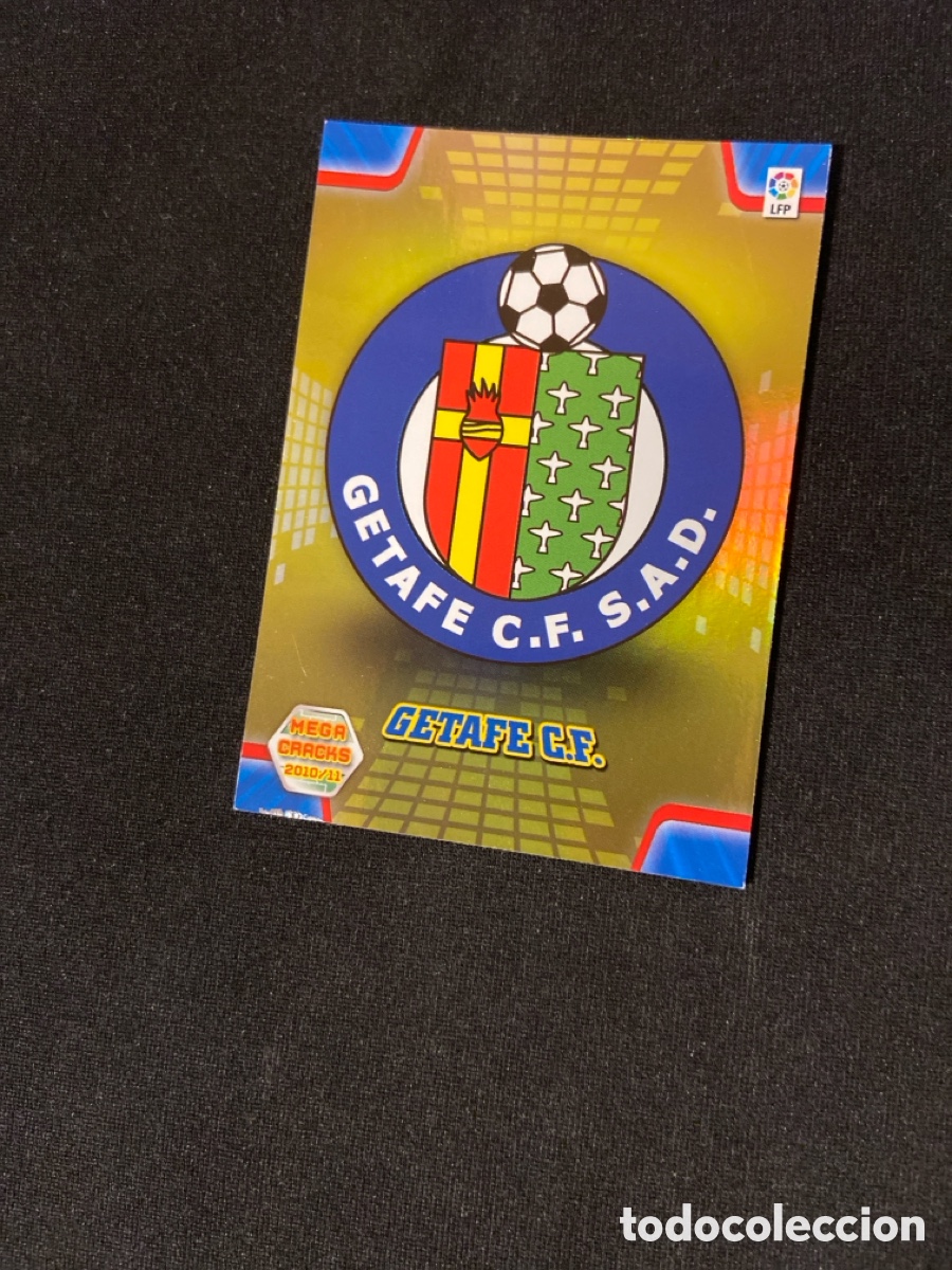 Cromos de f&uacute;tbol: ESCUDO 109 (GETAFE) MEGA