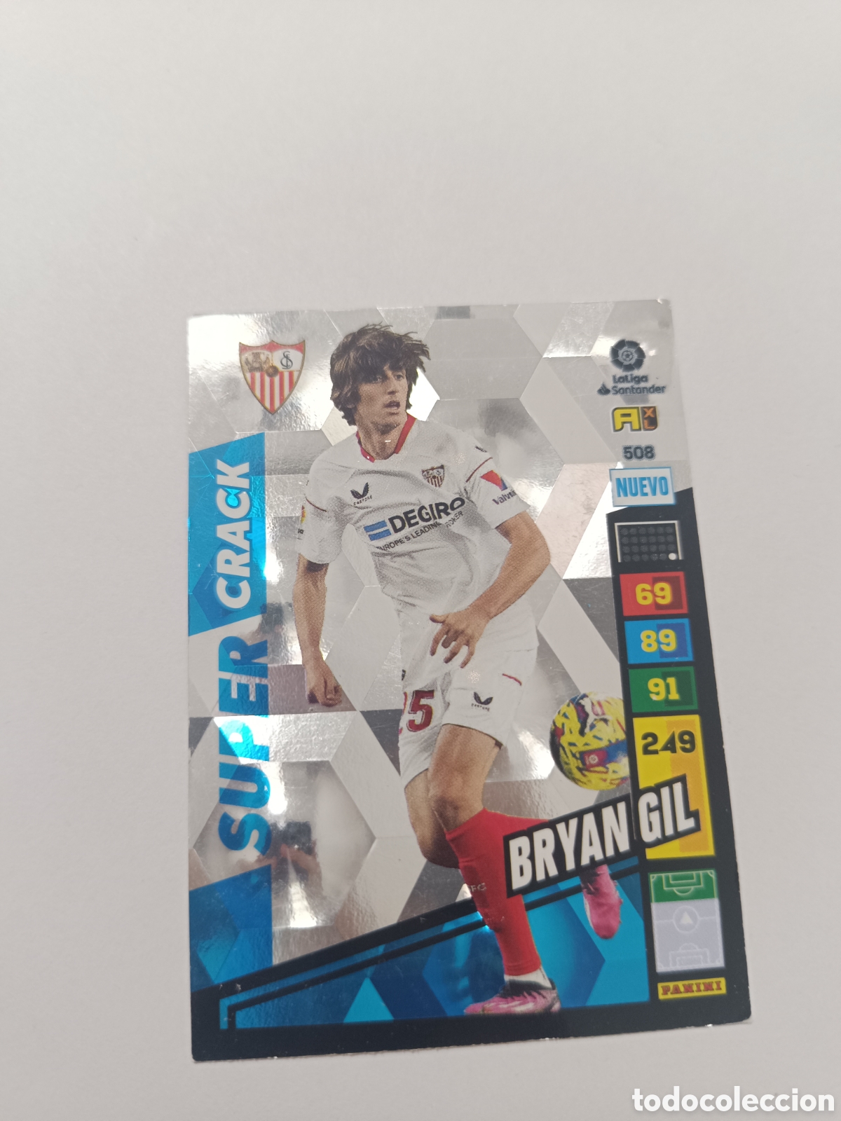 Cromos de f&uacute;tbol: Adrenalyn 22-23 Bryan gil nuevo supercrack Sevilla 508