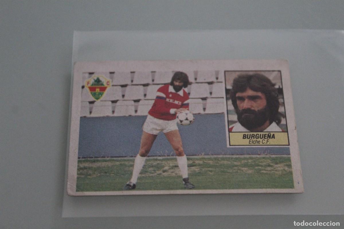 Football Stickers: ESTE 84 85 BURGUE&Ntilde;A FICHAJE N&ordm; 14 VERSI&Oacute;N PINTADO RECUPERADO DE &Aacute;LBUM