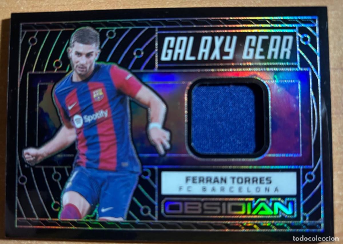 Cromos de f&uacute;tbol: PANINI OBSIDIAN SOCCER 2023-2024 23 27 FERNANDO TORRES (FC BARCELONA) PARCHE + NUMERADA /199