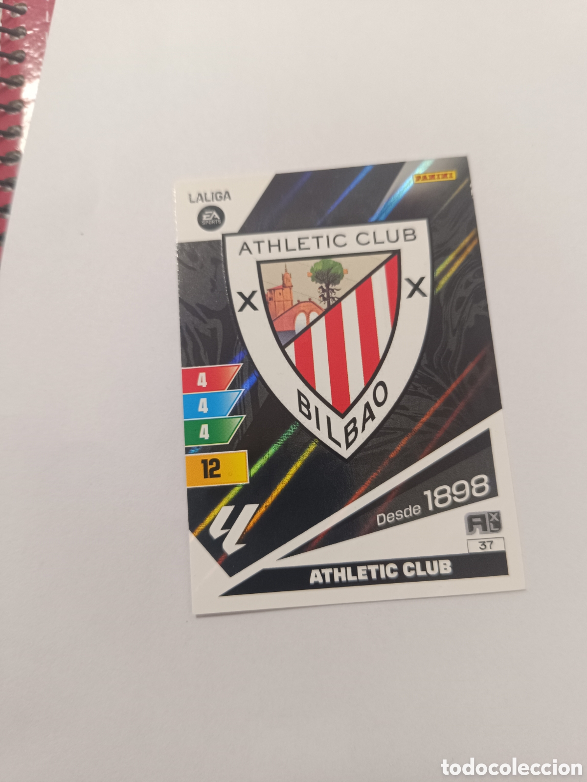 Cromos de f&uacute;tbol: Adrenalyn 23-24 escudo Athletic club 37