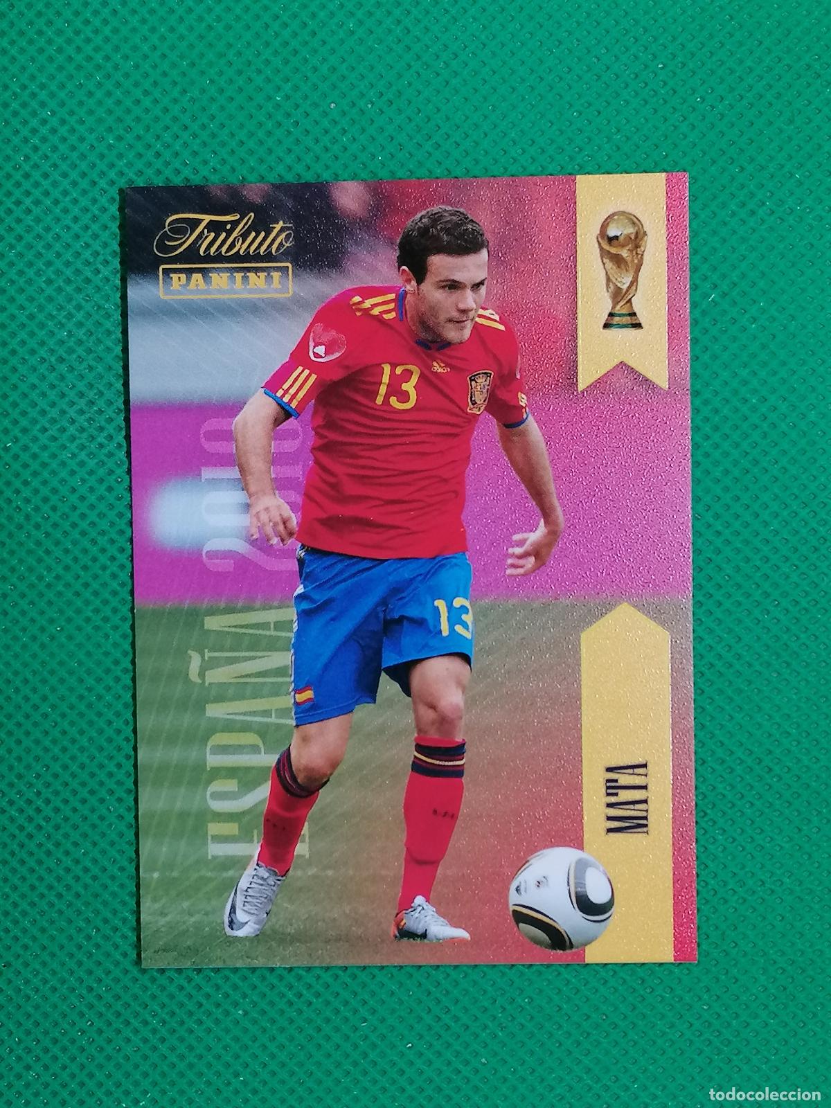 Cromos de f&uacute;tbol: 13 MATA 2010 ⚽PANINI TRIBUTO SELECCION ESPA&Ntilde;OLA ESPA&Ntilde;A CARD 26 2026⚽