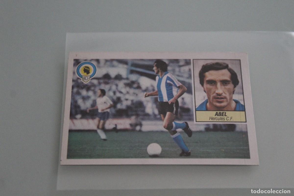 Cromos de f&uacute;tbol: ESTE 84 85 ABEL FICHAJE N&ordm; 20 VERSI&Oacute;N PINTADO RECUPERADO DE &Aacute;LBUM