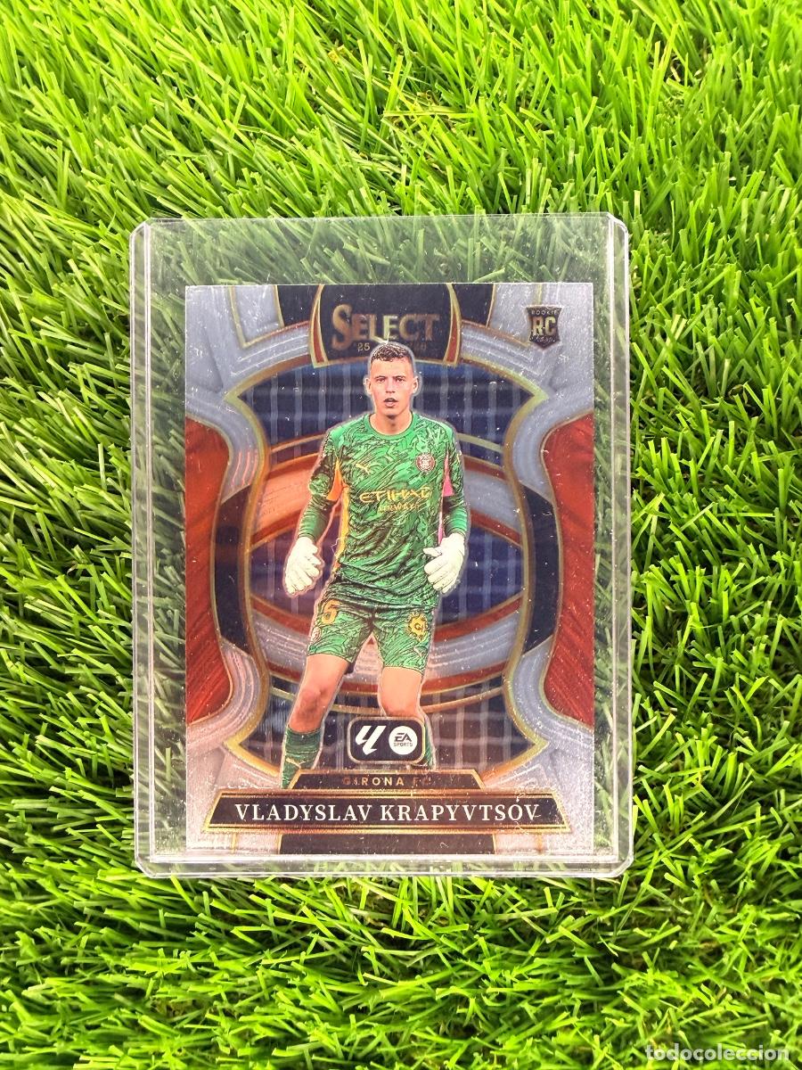 Cromos de f&uacute;tbol: N&ordm; 78 Vladyslav Krapyvtsov Base Terrace Girona FC Select Liga 25 26