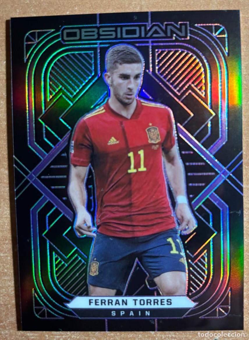 Cromos de f&uacute;tbol: PANINI OBSIDIAN SOCCER 2020-2021 20 21 FERRAN TORRES (ESPA&Ntilde;A) NUMERADA /30
