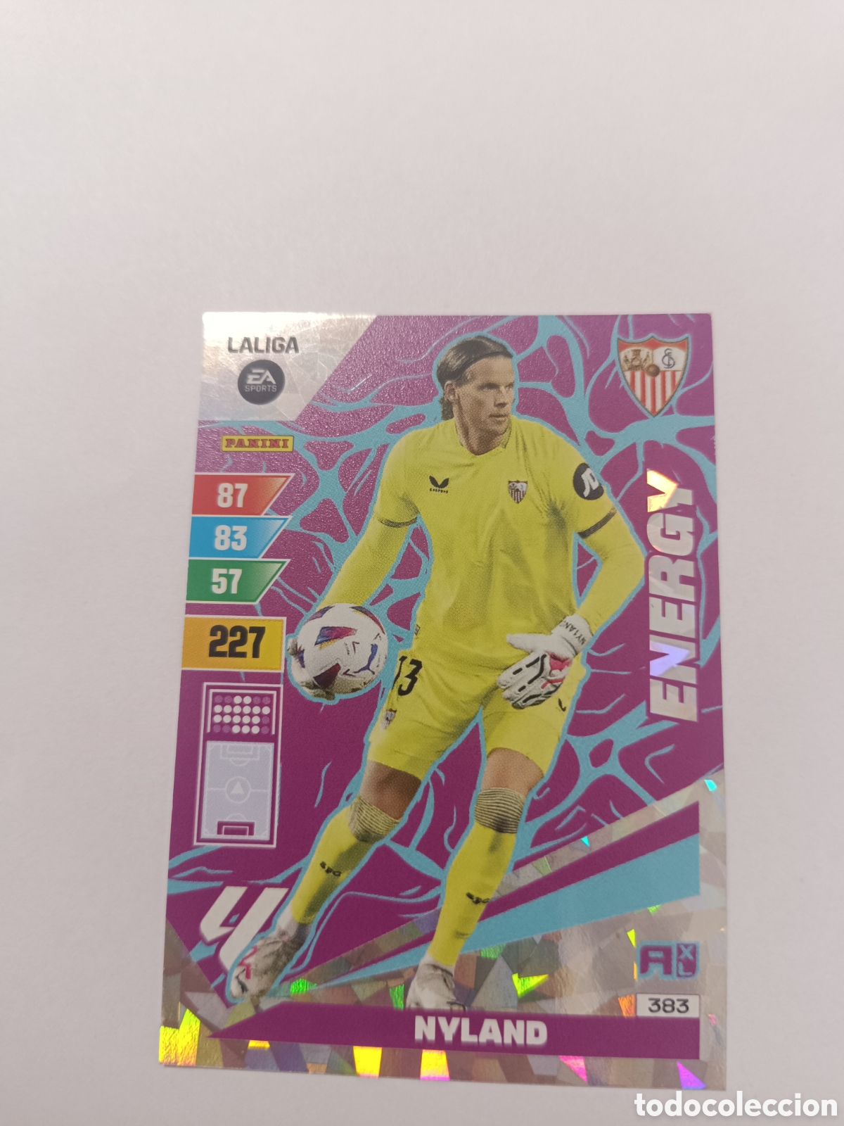 Cromos de f&uacute;tbol: Adrenalyn 23-24 energy nyland Sevilla 383