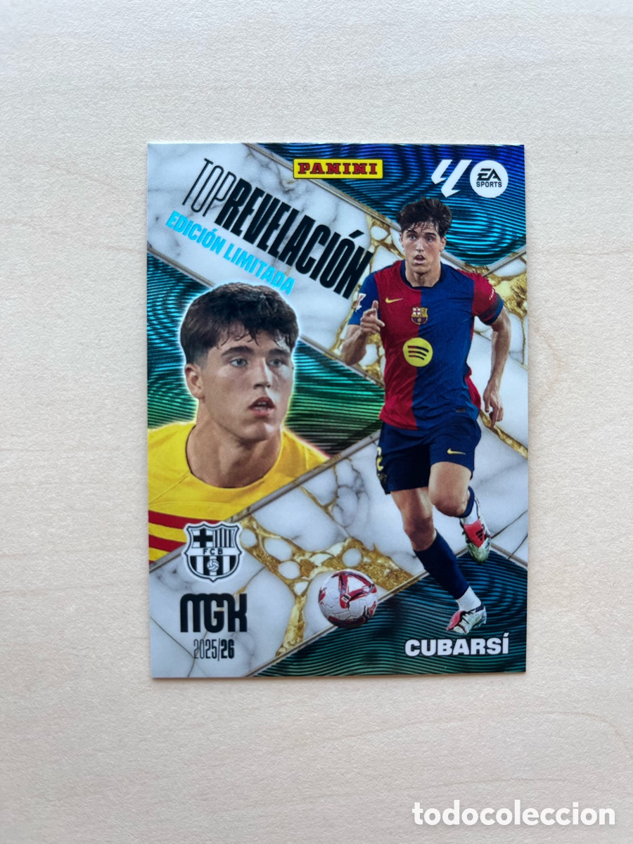 Cromos de f&uacute;tbol: Pau Cubars&iacute; Edici&oacute;n Limitada 2025-26 - FC Barcelona