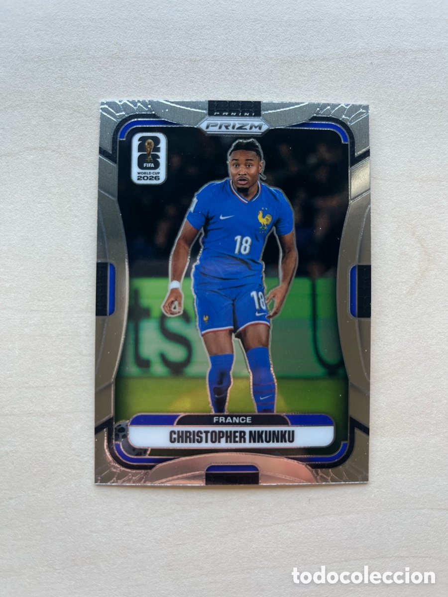Cromos de f&uacute;tbol: Nkunku Prizm Mundial 2026 - Francia