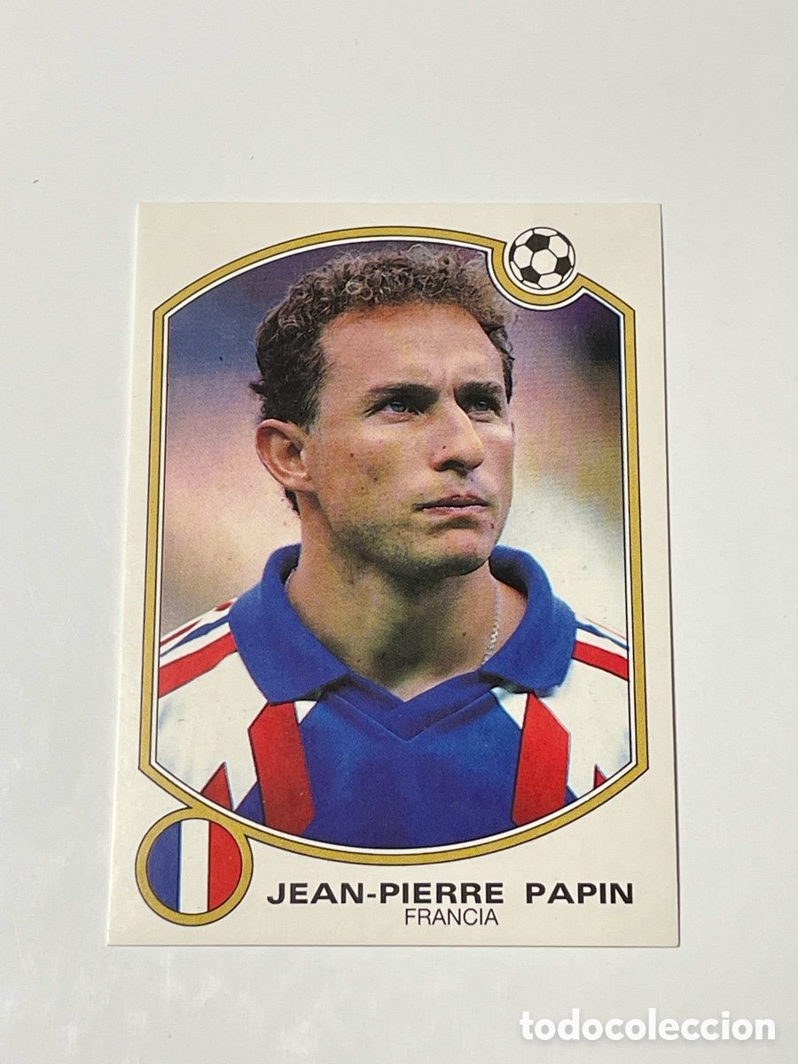Cartes &agrave; collectionner de Football: Jean-Pierre Papin Francia Panini 92/93 #206