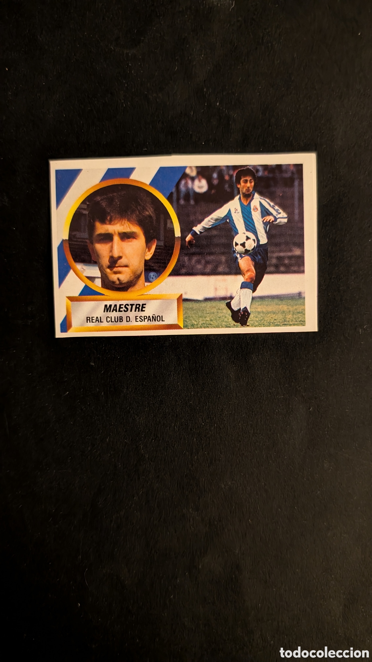 Cromos de f&uacute;tbol: MAESTRE ESPA&Ntilde;OL FICHAJE 26 LIGA ESTE 1988/89 88 89 RECORTADO RECUPERADO
