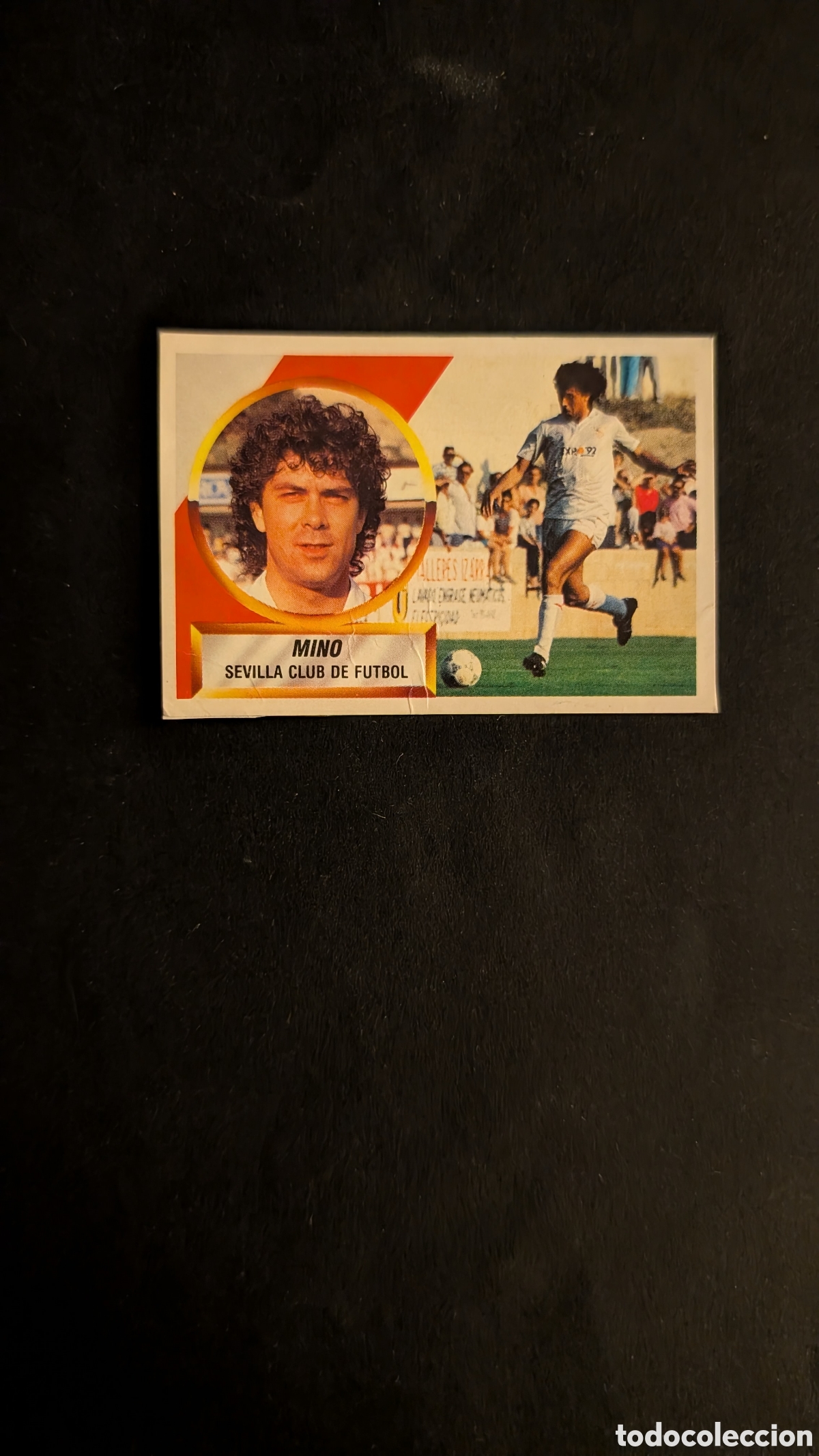 Football Stickers: MINO SEVILLA FICHAJE 34 LIGA ESTE 1988/89 88 89 RECORTADO RECUPERADO