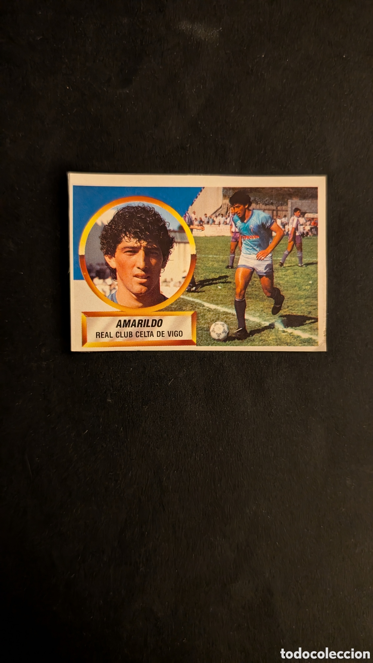 Football Stickers: AMARILDO CELTA FICHAJE 36 LIGA ESTE 1988/89 88 89 RECORTADO RECUPERADO