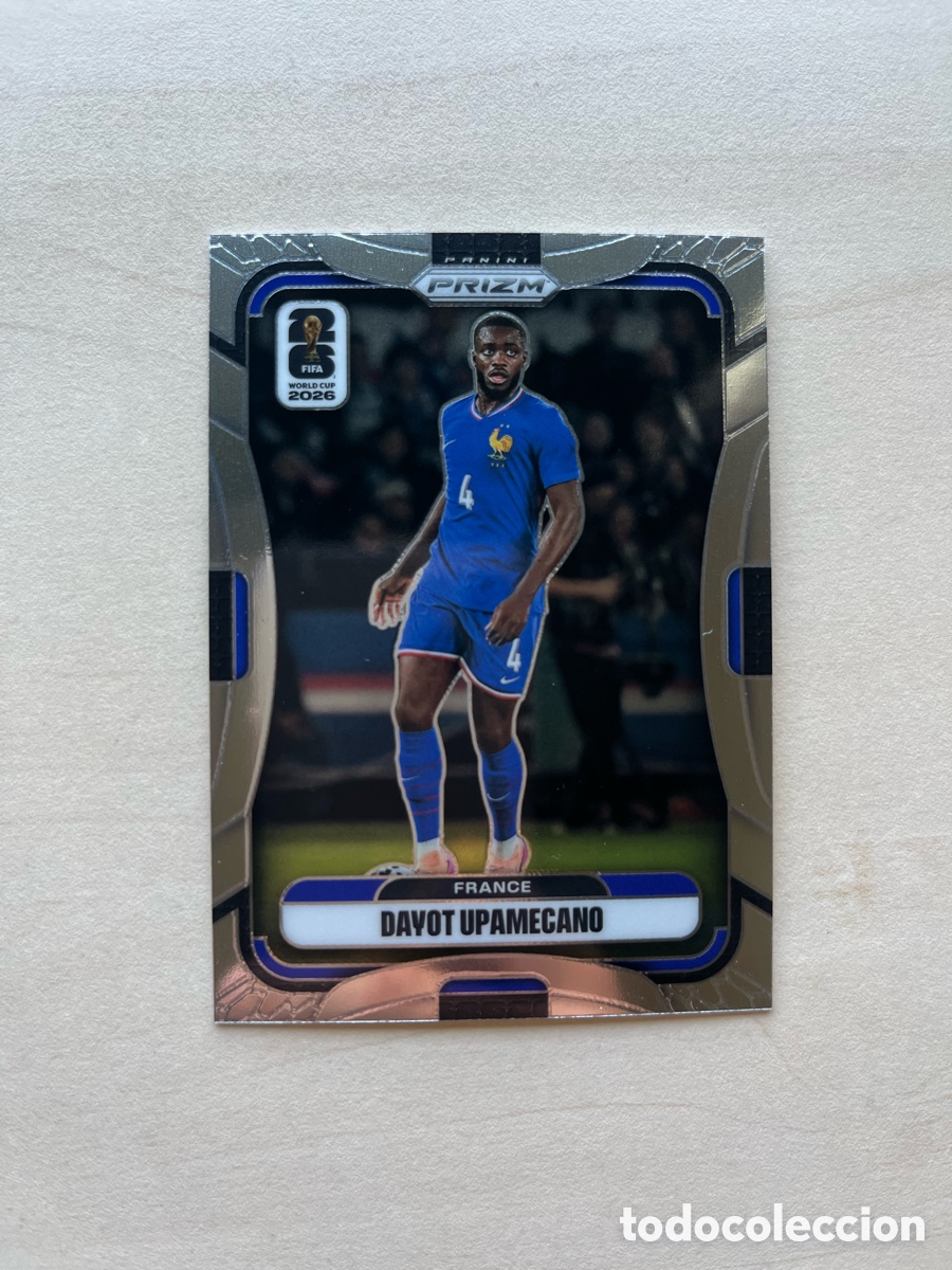 Figurine di Calcio: Upamecano Prizm Mundial 2026 - Francia
