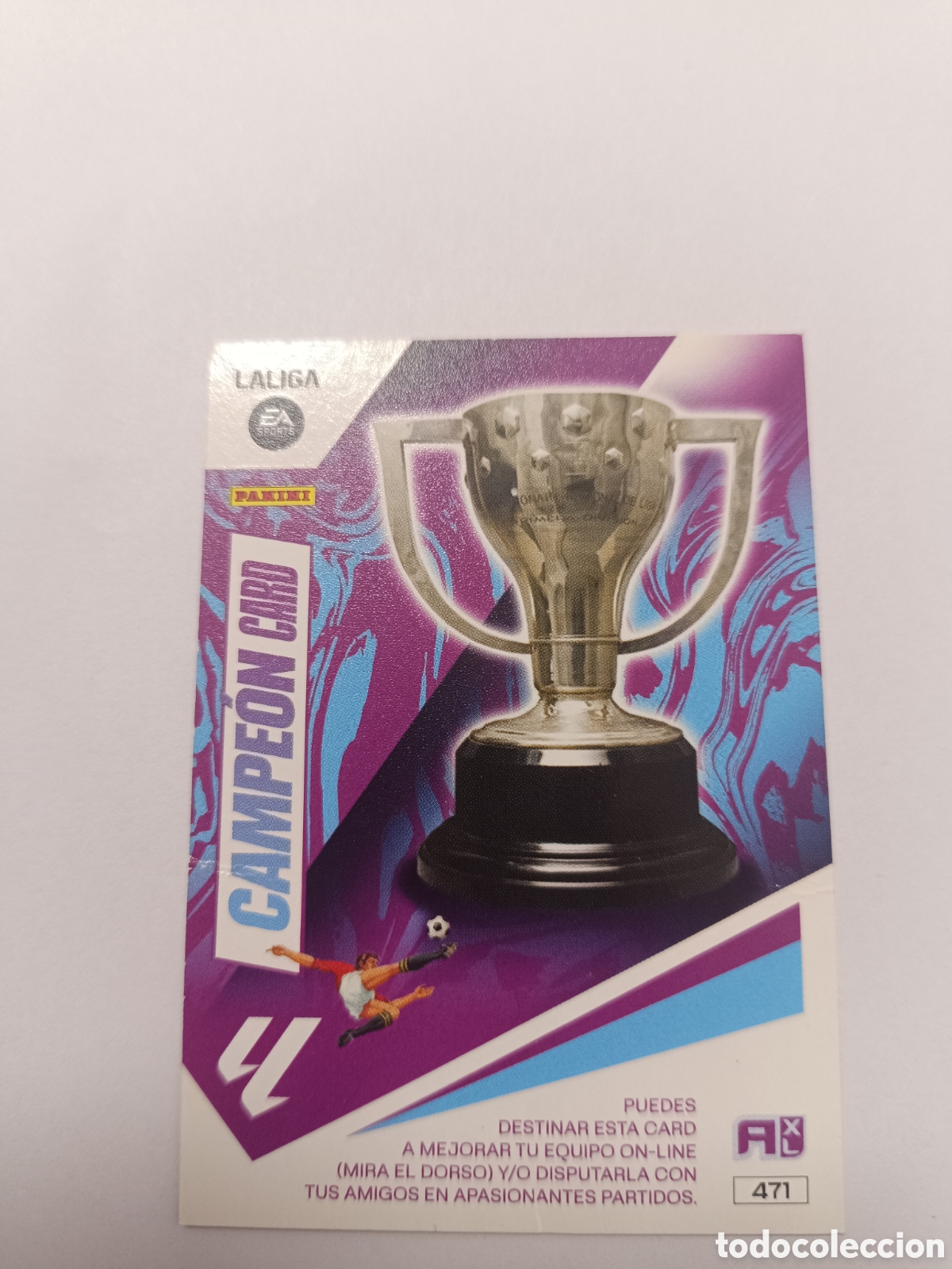 Cromos de f&uacute;tbol: Adrenalyn 23-24 campe&oacute;n card 471