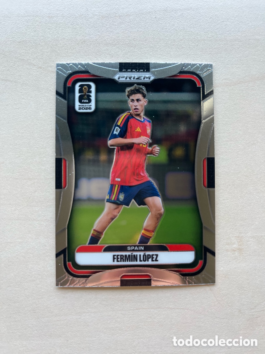 Figurine di Calcio: Ferm&iacute;n L&oacute;pez Prizm Mundial 2026 - Espa&ntilde;a