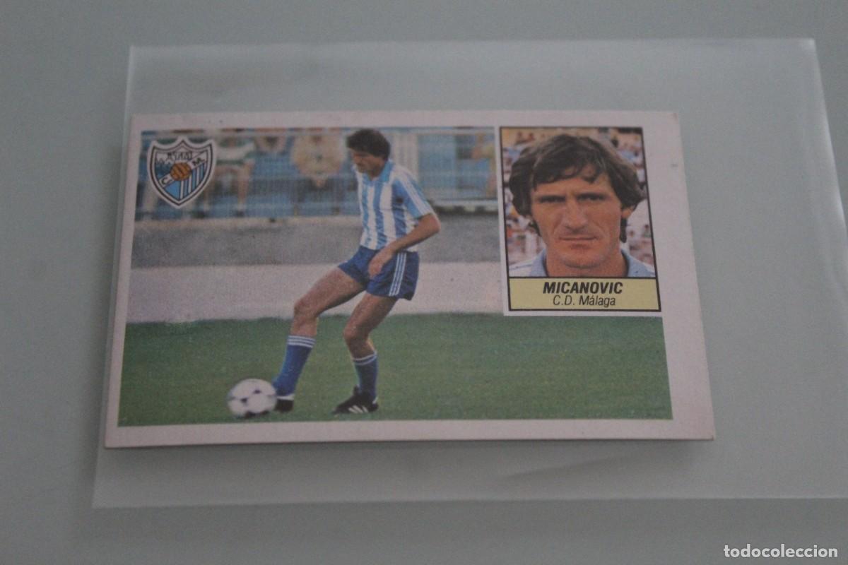 Cromos de f&uacute;tbol: ESTE 84 85 MICANOVIC FICHAJE N&ordm; 13 VERSI&Oacute;N SIN PINTAR RECUPERADO DE &Aacute;LBUM