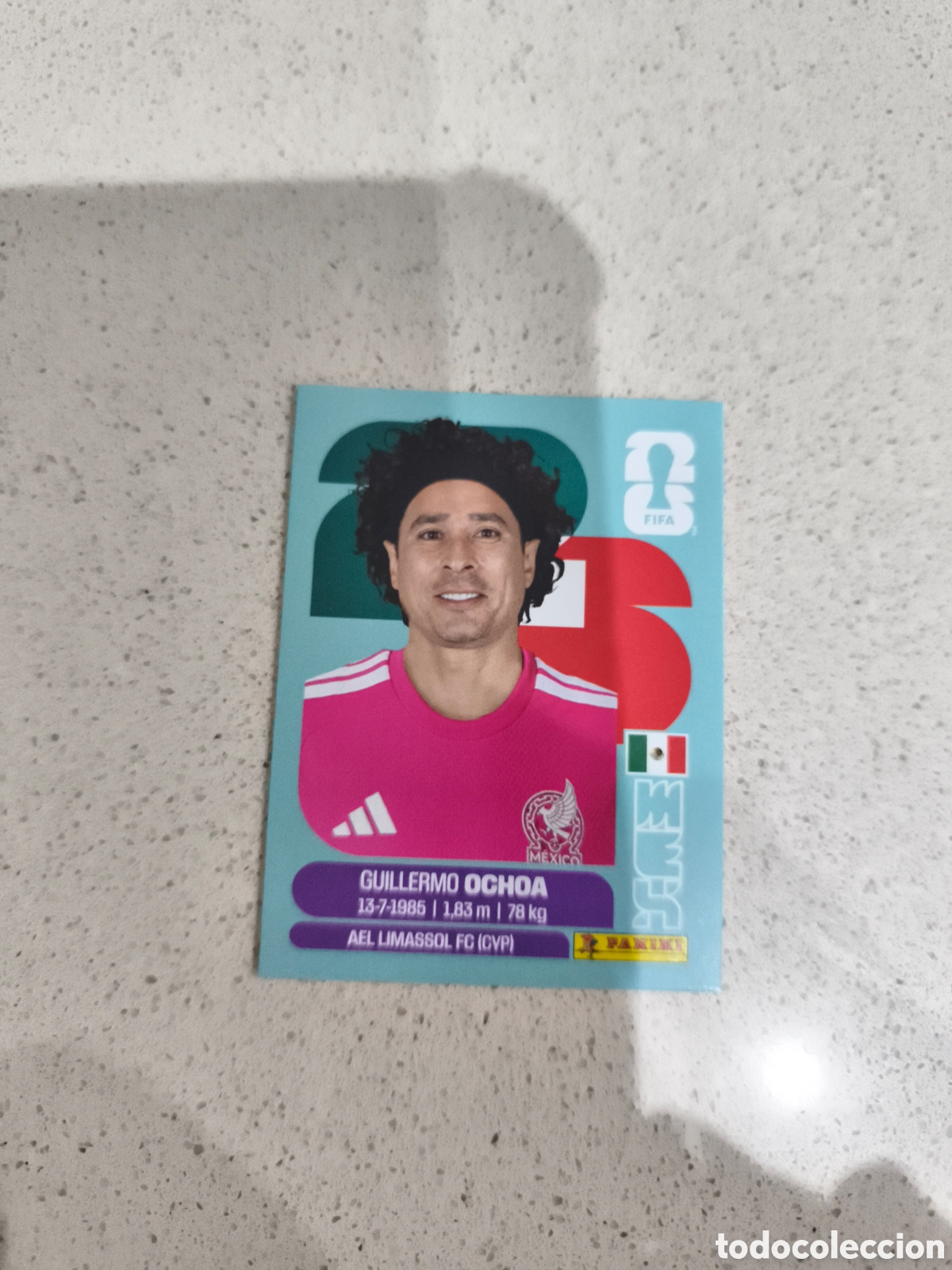 Cromos de f&uacute;tbol: CROMO OCHOA MEXICO. SET ACTUALIZACI&Oacute;N MUNDIAL 2026. PANINI.